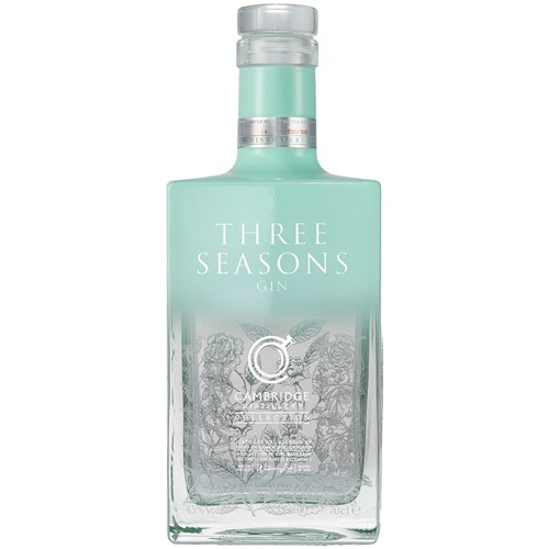 Cambridge Three Seasons Gin – A Seasonal English Garden in Every Sip 70cl